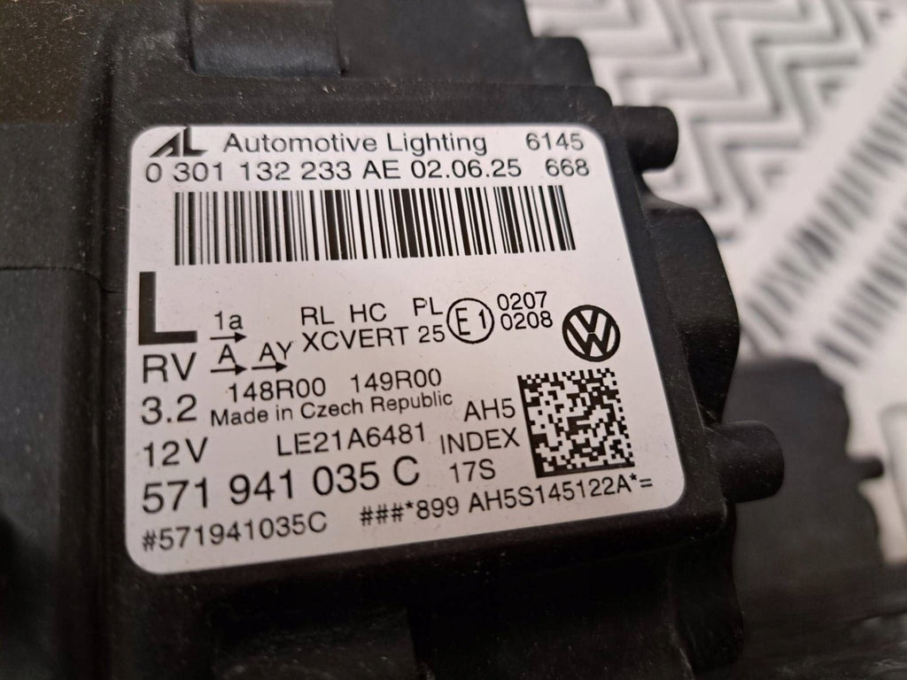 Frontscheinwerfer VW Tiguan 571941035C Links Scheinwerfer Headlight SCH3542089850cv