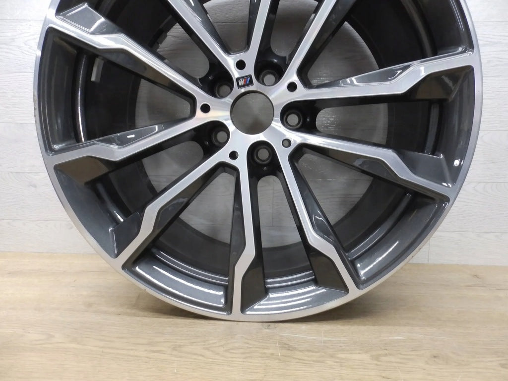 1x Alufelge 20 Zoll 9.5" 5x112 43ET Glanz 8010269 BMW G01 G02 Mg Rim Wheel FEL6157964439bp