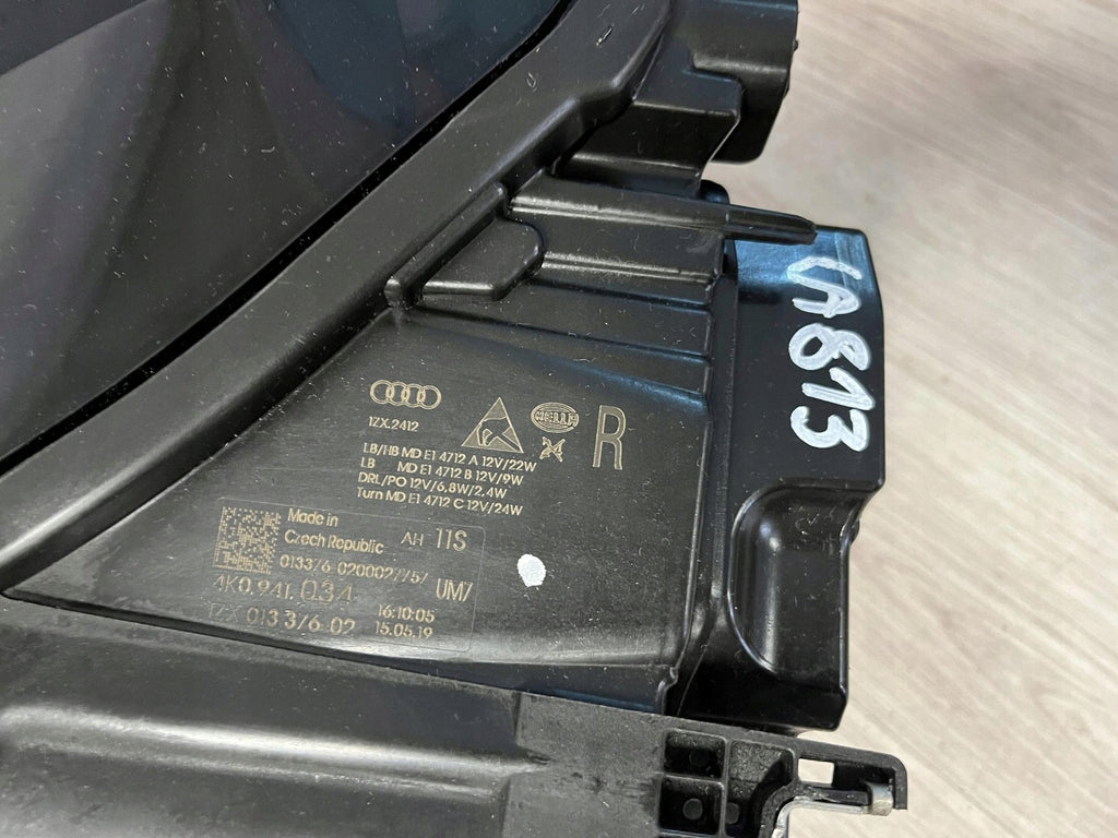 Frontscheinwerfer Audi A6 C8 4K0941034 LED Ein Satz Scheinwerfer Headlight