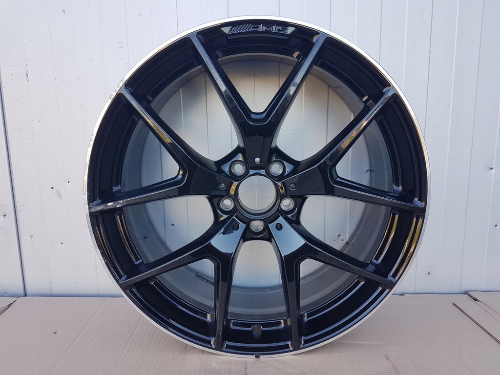1x Alufelge 20 Zoll 8.5" 5x112 40ET A2534015500 Mercedes-Benz Glc Amg Rim Wheel FEL2716786050gr