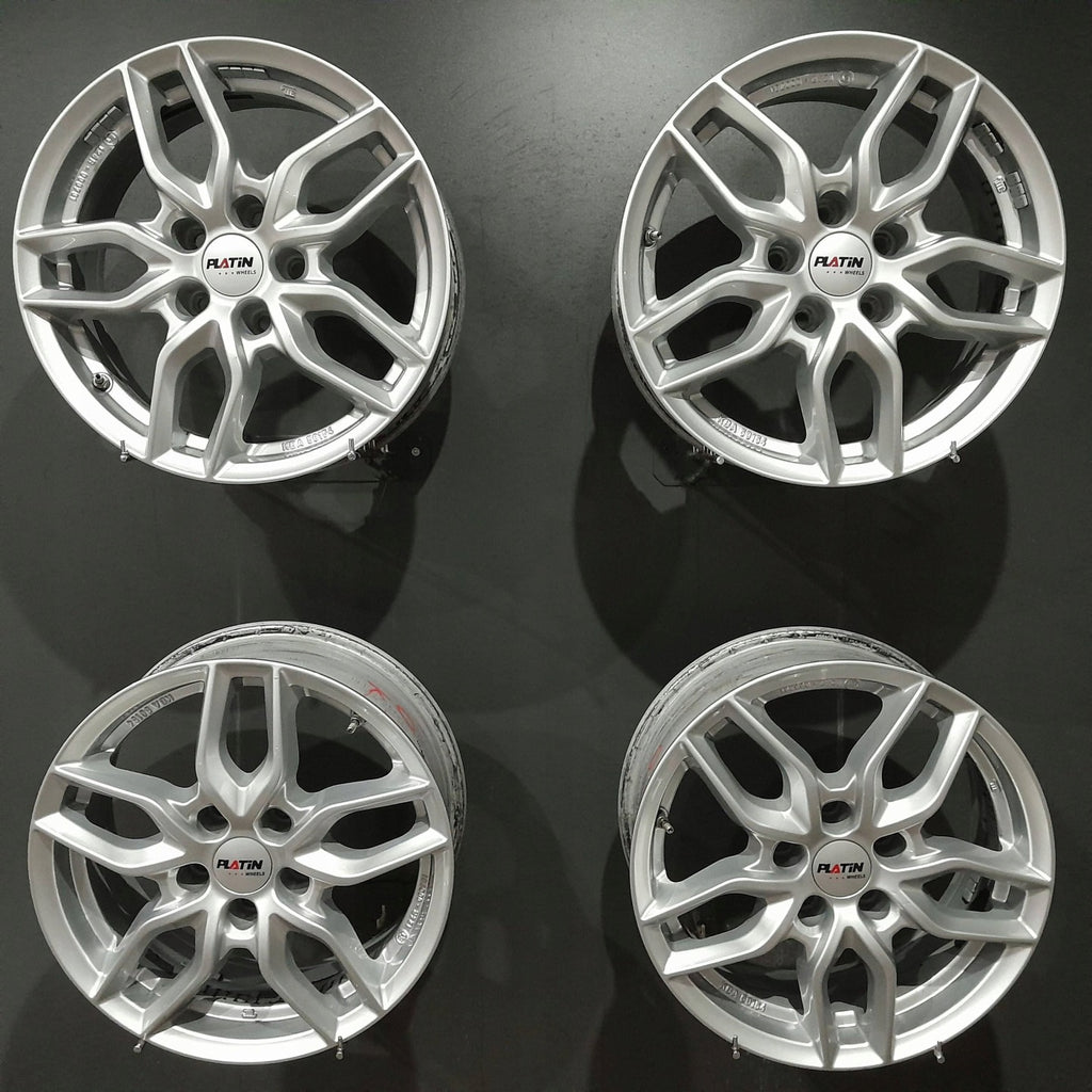 4x Alufelge 16 Zoll 6.5" 5x112 33ET Glanz Silber SK656 Audi Q3 Rim Wheel FEL5314366778pc