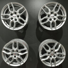 Laden Sie das Bild in den Galerie-Viewer, 4x Alufelge 16 Zoll 6.5" 5x112 33ET Glanz Silber SK656 Audi Q3 Rim Wheel FEL5314366778pc