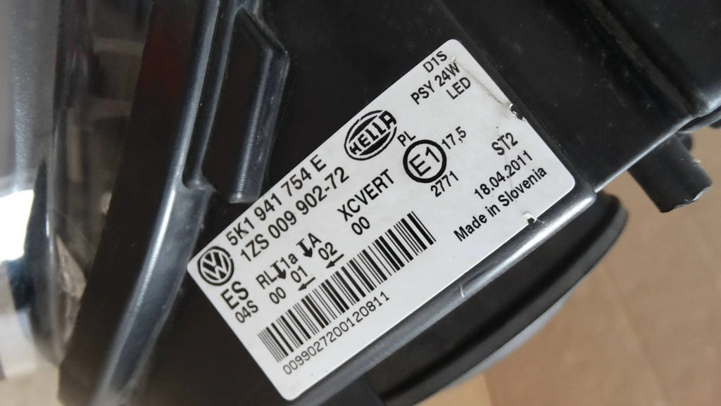 Frontscheinwerfer VW Golf VI 5K1941754E Rechts Scheinwerfer Headlight