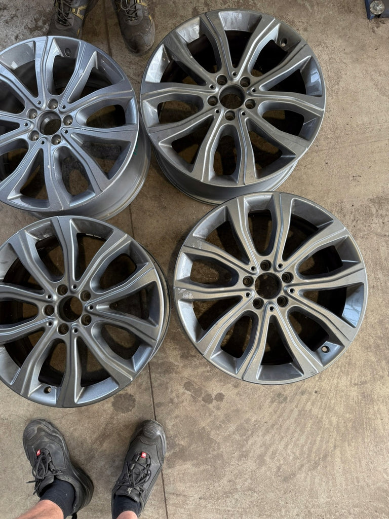 4x Alufelge 19 Zoll 8.0" 5x112 56ET Glanz Graphit A1664011500 Mercedes-Benz FEL1316090677ch