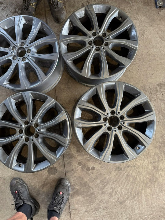 4x Alufelge 19 Zoll 8.0" 5x112 56ET Glanz Graphit A1664011500 Mercedes-Benz FEL1316090677ch