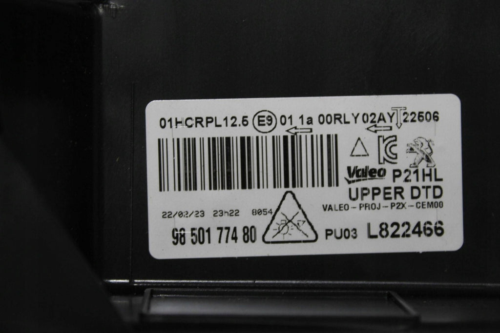 Frontscheinwerfer Peugeot II 208 I 9850177480 LED Rechts Scheinwerfer Headlight SCH8495727135rr