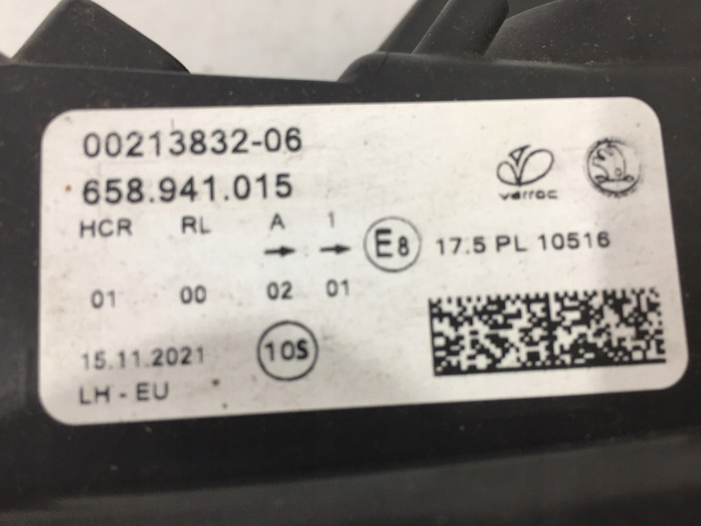 Frontscheinwerfer Skoda Kamiq 658941015 LED Links Scheinwerfer Headlight SCH5629643473fa