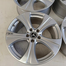 Load image into Gallery viewer, 4x Alufelge 18 Zoll 8.0" 5x112 38ET Glanz Silber A2534010800 Mercedes-Benz Glc FEL3718055705nk