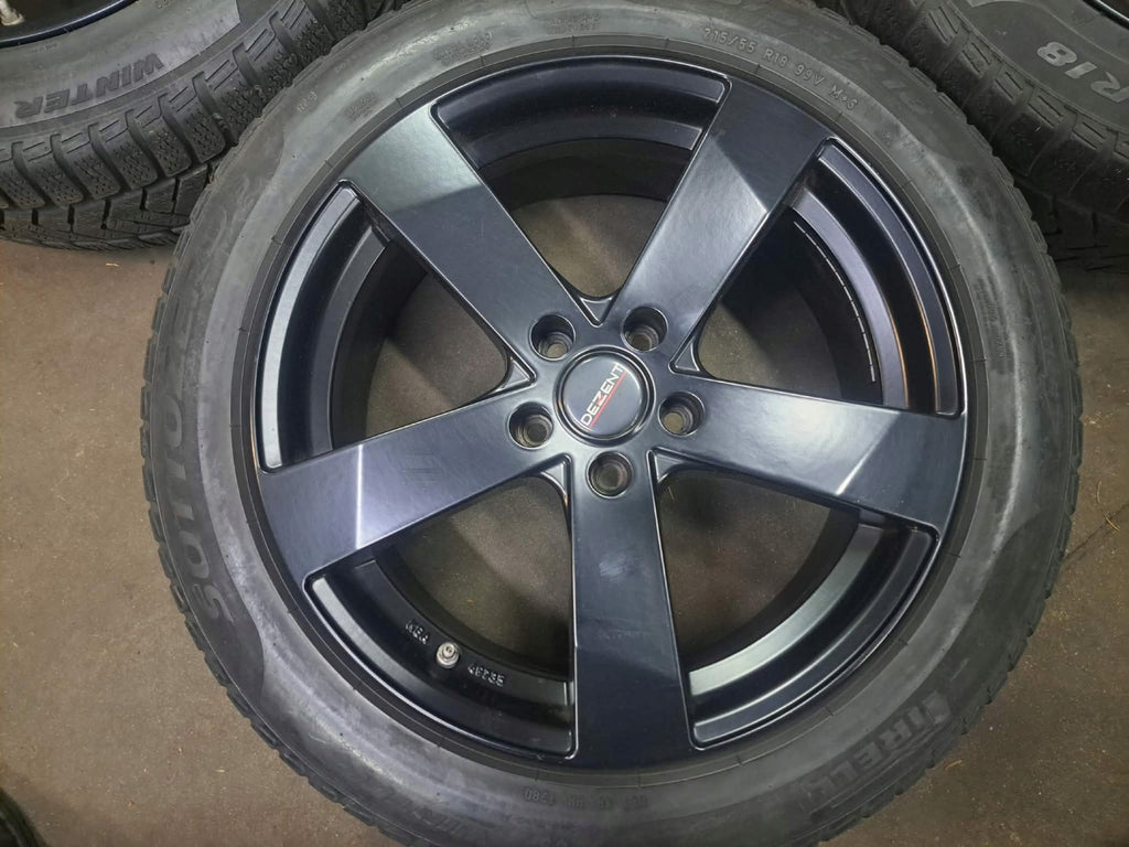 4x Alufelge 18 Zoll 7.5" 5x112 38ET Glanz Silber KBA49735 Audi A5 Q5 Mg Mini I FEL4277475116mo