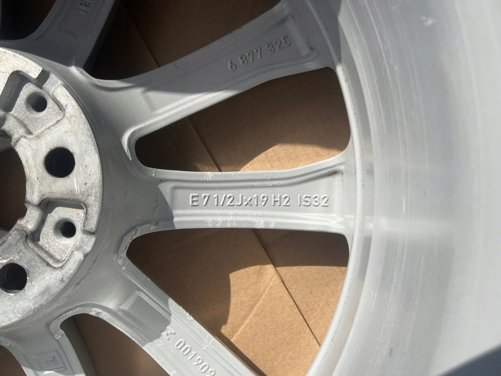 1x Alufelge 19 Zoll 7.5" 5x112 6877325-422 BMW X3 G01 Rim Wheel FEL9199867319rm