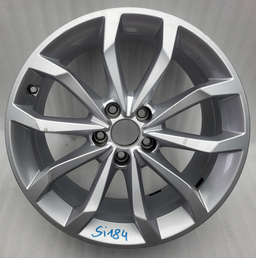 1x Alufelge 18 Zoll 8.0" 5x112 40ET Glanz Silber 8W0601025H Audi A4 Rim Wheel FEL5601263232gl