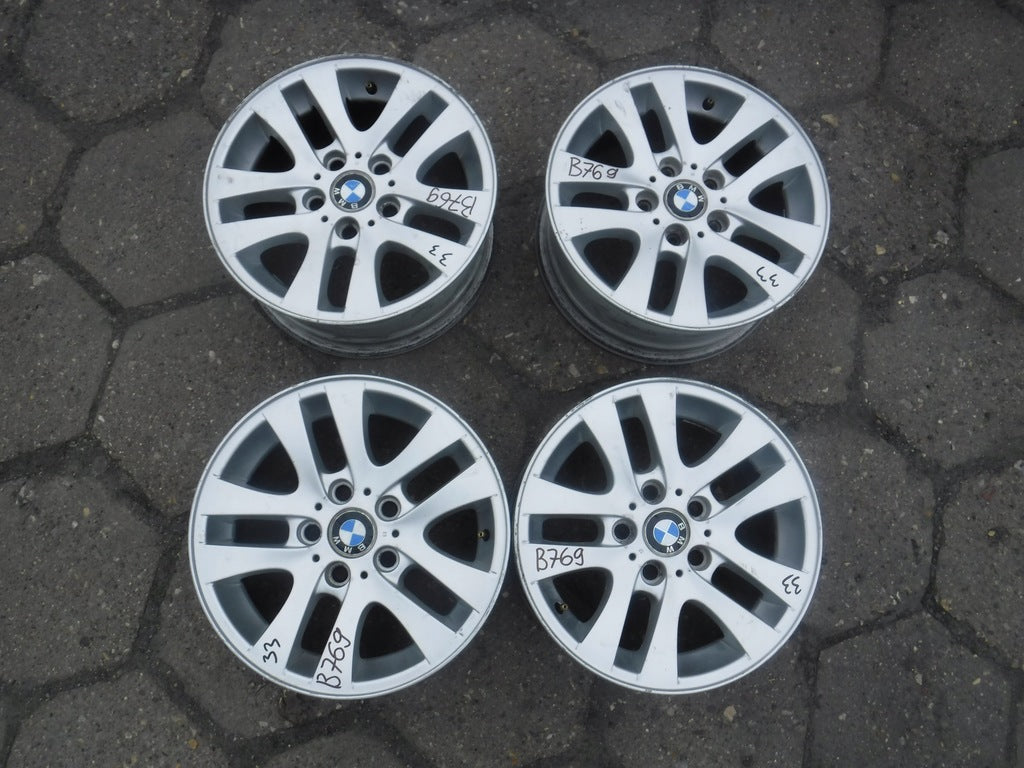 4x Alufelge 16 Zoll 7.0" 5x120 34ET BMW 4 Rim Wheel FEL2352633151oc