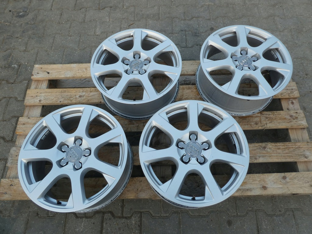 4x Alufelge 17 Zoll 7.0" 5x112 37ET Glanz Silber 8R0601025E Audi Rim Wheel FEL1650245957xe