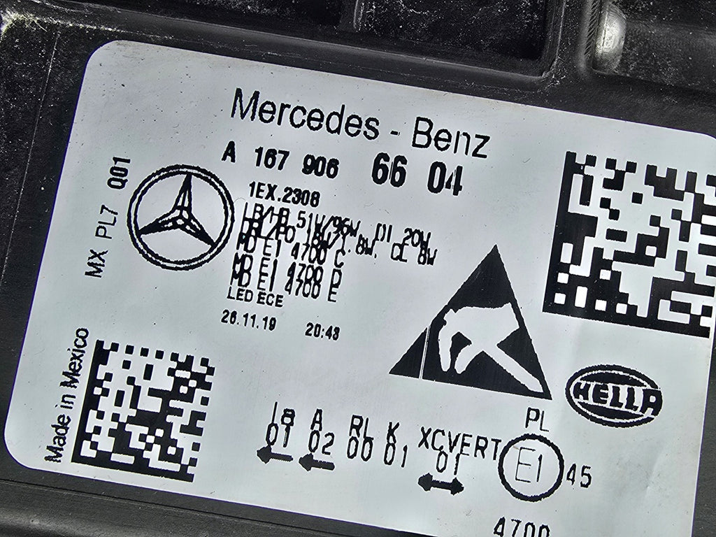 Frontscheinwerfer Mercedes-Benz Gle W166 A1679066604 Full LED Rechts Headlight SCH9964172637se