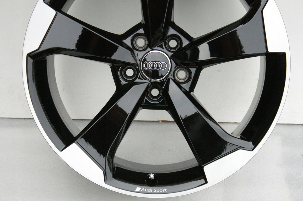 4x Alufelge 19 Zoll 8.5" 5x112 40ET Glanz Schwarz 8W0601025CG Audi A4 Allroad FEL4487512459iu