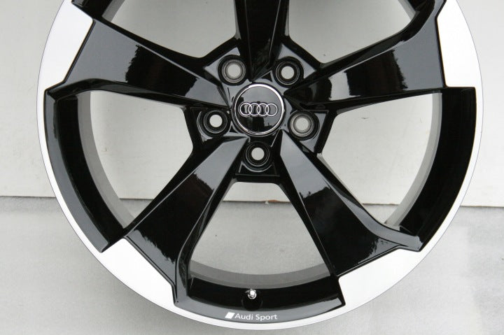 4x Alufelge 19 Zoll 8.5" 5x112 40ET Glanz Schwarz 8W0601025CG Audi A4 Allroad FEL4487512459iu
