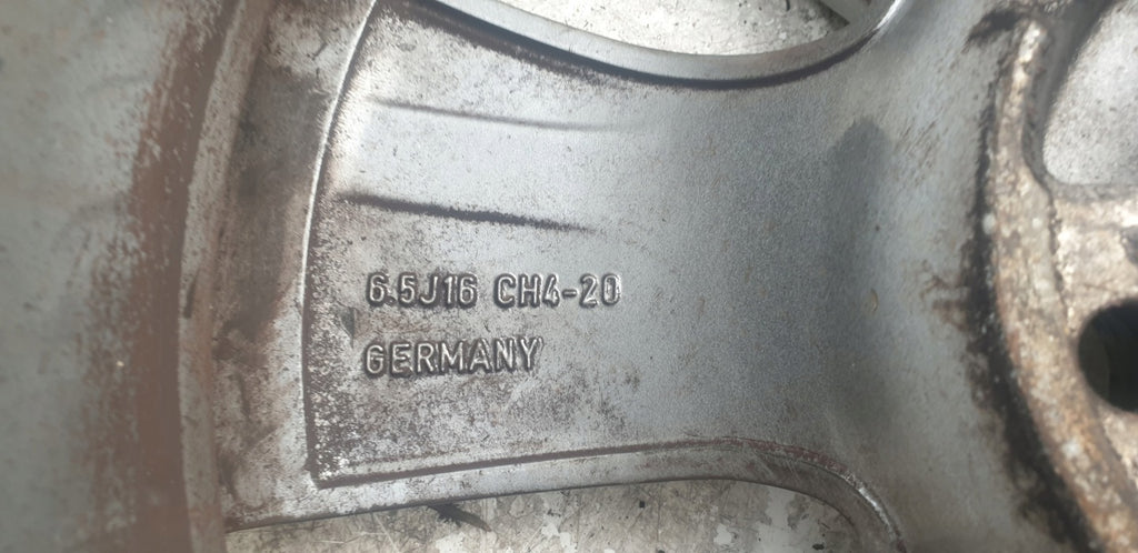 1x Alufelge 16 Zoll 6.5" 4x108 20ET Glanz Graphit 9678398177 Peugeot 2008 FEL4279319219iq