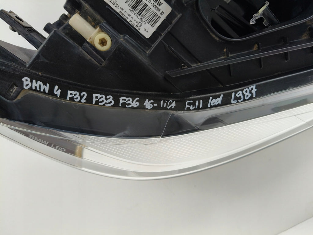 Frontscheinwerfer BMW 4 F36 F32 F33 7476206-03 Full LED Rechts Headlight SCH9992308103mx