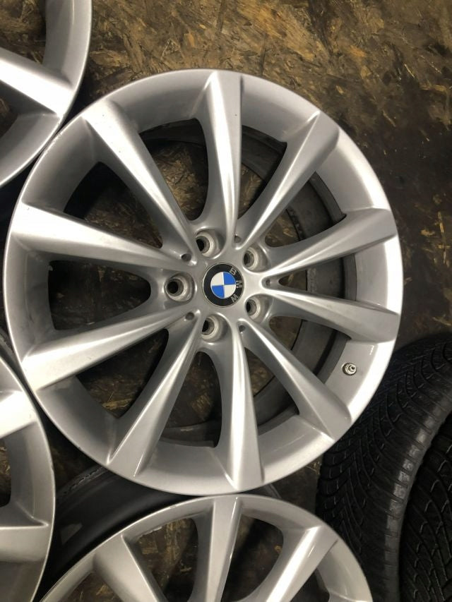 4x Alufelge 18 Zoll 8.0" 5x112 30ET Glanz Silber BMW Rim Wheel FEL2415344780xr