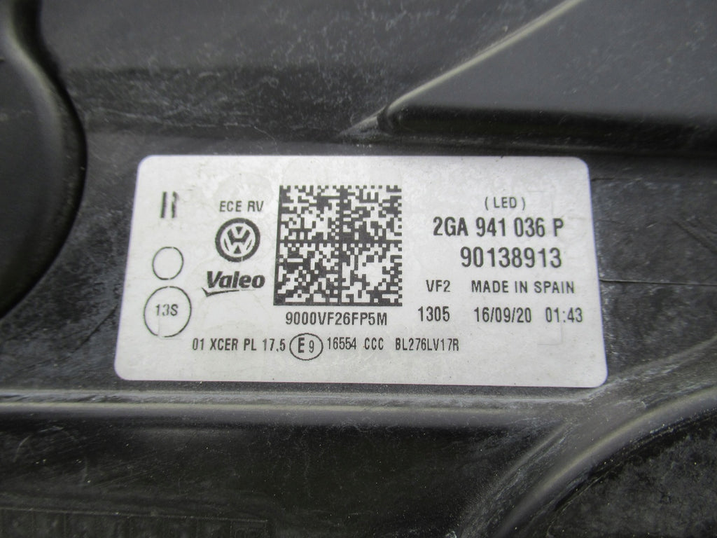 Frontscheinwerfer VW T-Roc Troc 2GA941036P LED Rechts Scheinwerfer Headlight