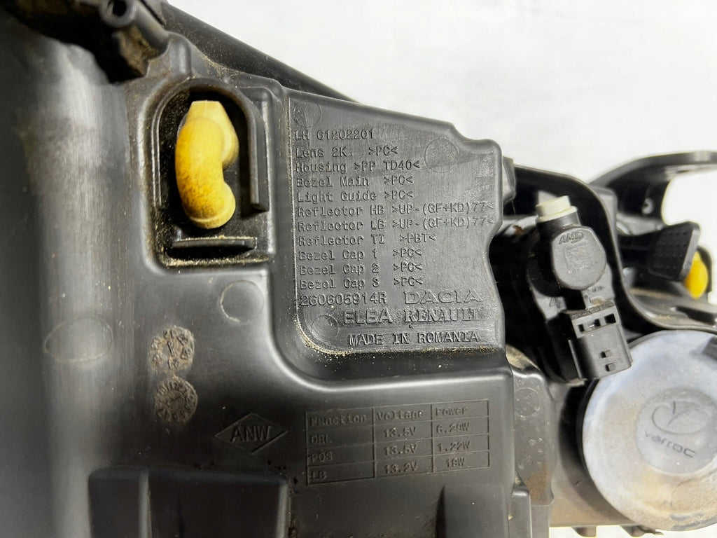 Frontscheinwerfer Dacia Sandero III 260605914R LED Links Scheinwerfer Headlight