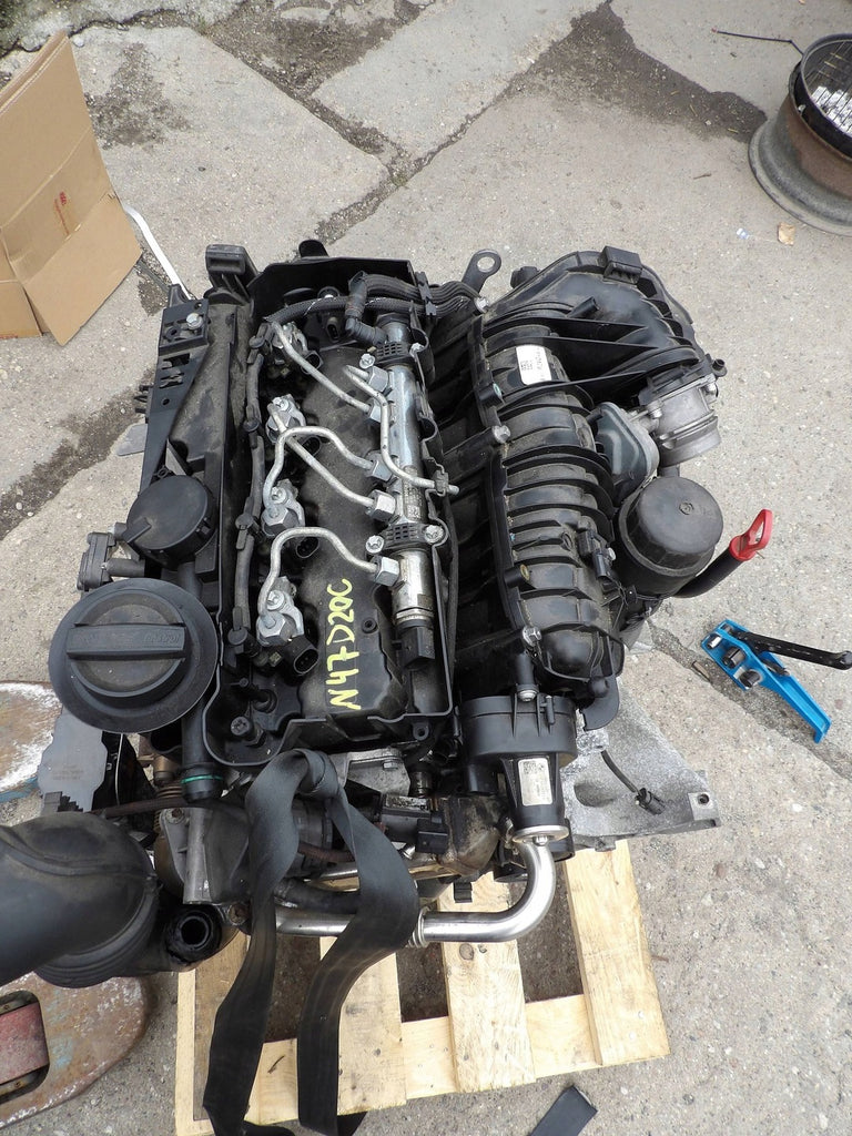 Motor BMW E88 E81 E87 N47D20C 2.0 2010 Diesel Engine Unkomplett