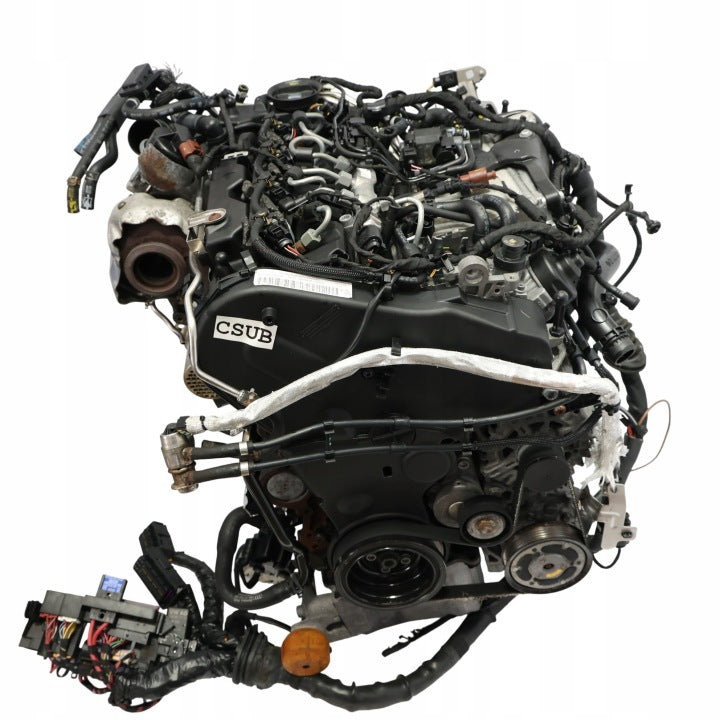 Motor Audi A4 B8 CSUB 2.0 TDI 136PS 100kW 159TKm Diesel Engine Unkomplett MOT9071852386ov