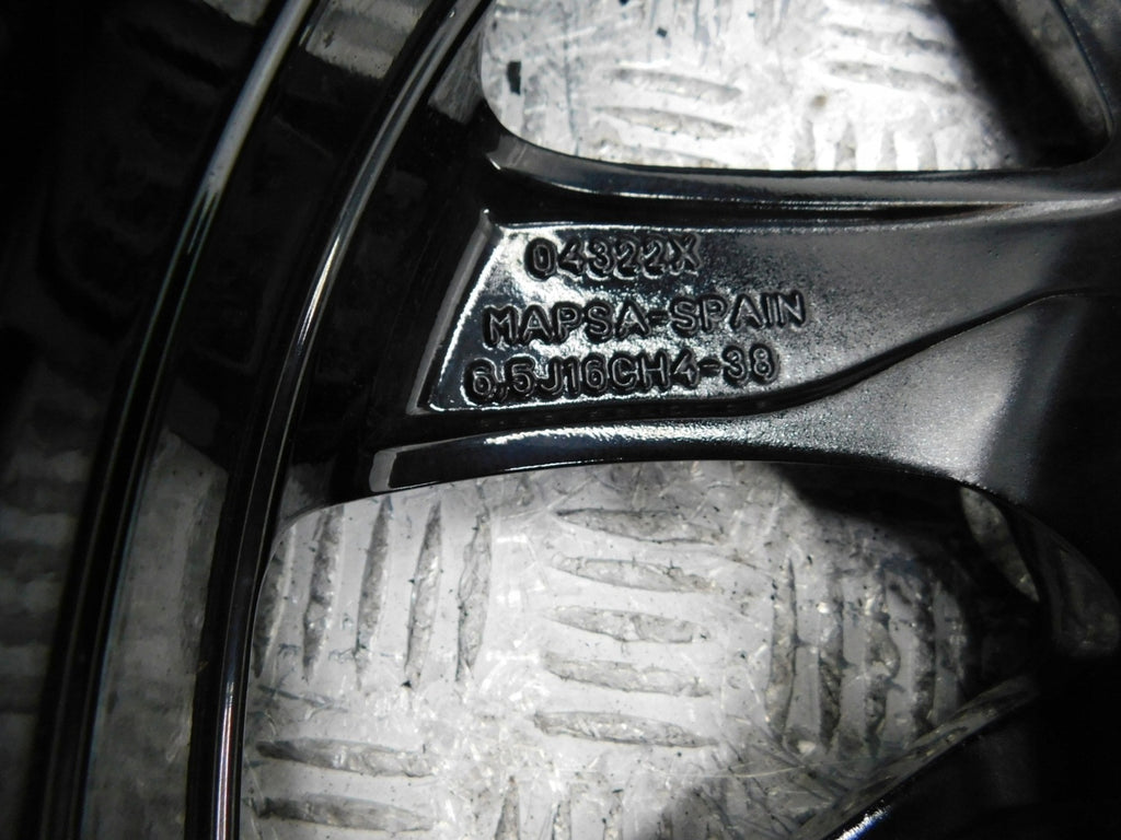 1x Alufelge 16 Zoll 6.5" 4x108 38ET 9832274880 Opel Corsa F Rim Wheel