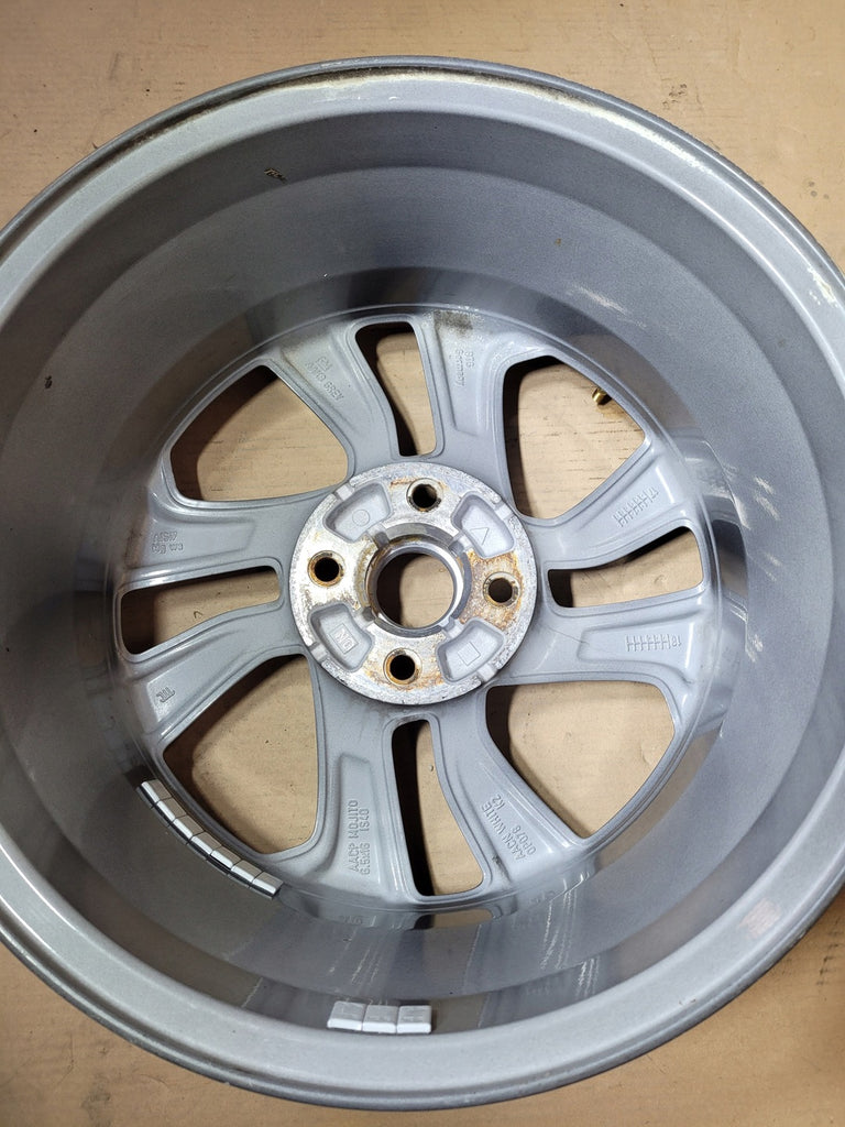 1x Alufelge 16 Zoll 6.5" 4x100 40ET Glanz Graphit Mg Corsa E D Rim Wheel