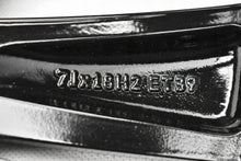 Load image into Gallery viewer, 4x Alufelge 18 Zoll 7.0&quot; 5x100 39ET Glanz Schwarz 2GM601025 VW T-Cross Rim Wheel