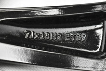 Laden Sie das Bild in den Galerie-Viewer, 4x Alufelge 18 Zoll 7.0" 5x100 39ET Glanz Schwarz 2GM601025 VW T-Cross Rim Wheel FEL4421429375sk