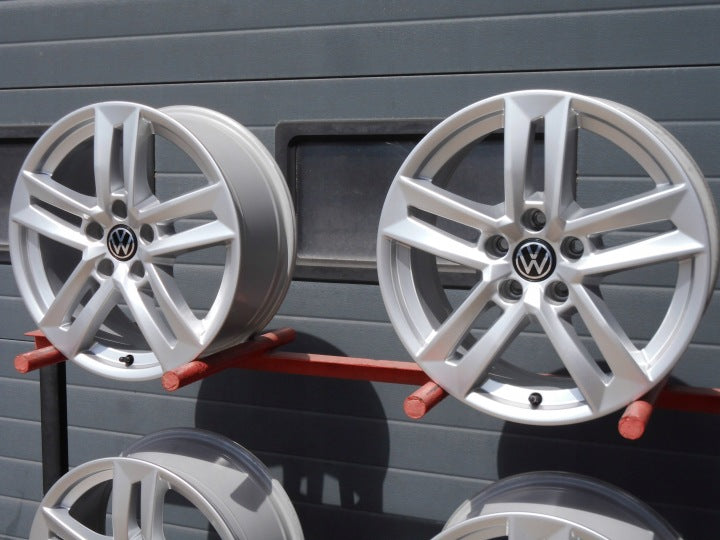 4x Alufelge 17 Zoll 7.0" 5x112 42ET 8W0601025 Audi A4 B9 B6 Rim Wheel FEL3608200536zz