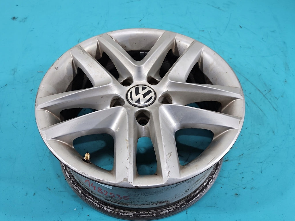 1x Alufelge 16 Zoll 6.5" 5x112 VW Tiguan Rim Wheel FEL6557653600hv