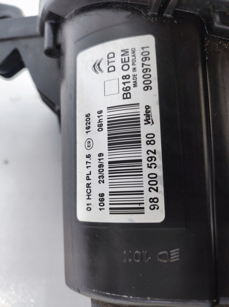 Frontscheinwerfer Citroën C3 III 9820059280 Rechts Scheinwerfer Headlight