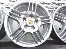 Load image into Gallery viewer, 4x Alufelge 18 Zoll 8.0" 5x130 57ET Silber 7L5601025A Porsche Cayenne Rim Wheel FEL2109484587vj