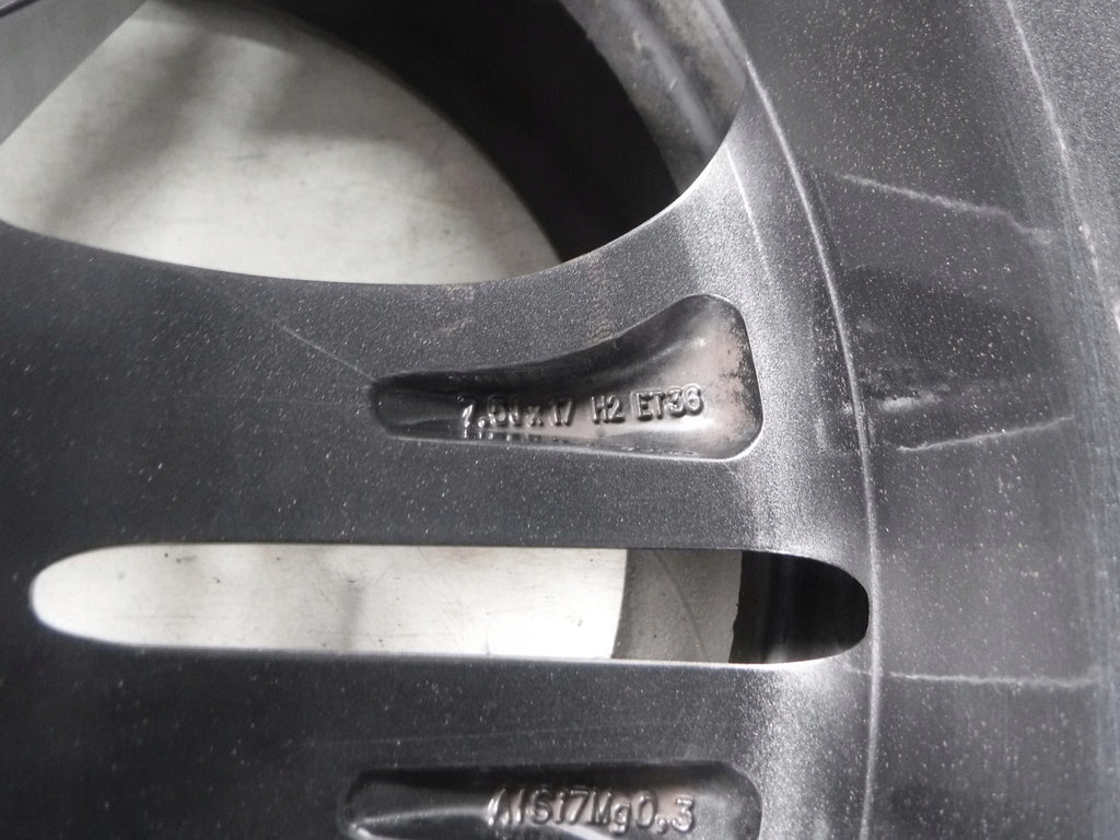 4x Alufelge 17 Zoll 7.5" 5x112 36ET A2534010600 Mercedes-Benz Cla Glc Gla FEL3875644255bk