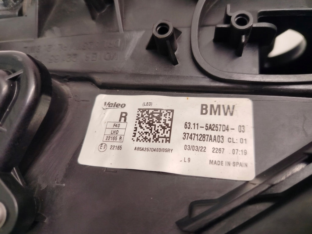 Frontscheinwerfer BMW F40 5A257D4-03 Full LED Rechts Scheinwerfer Headlight SCH6774460729ha