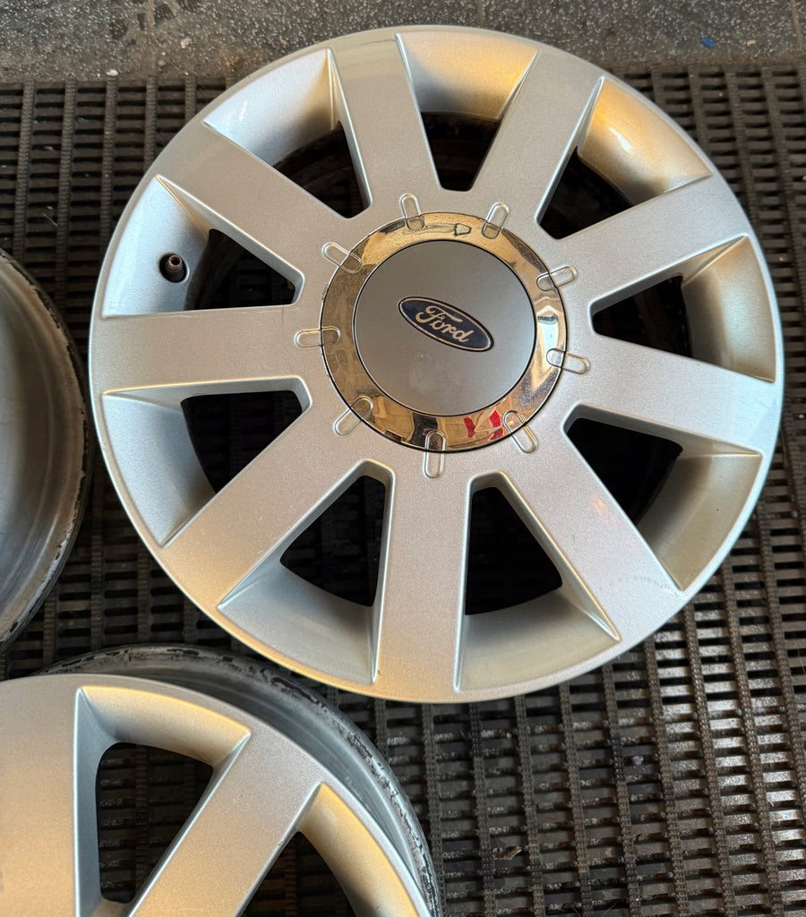 1x Alufelge 15 Zoll 6.0" 4x108 52 5ET Glanz Silber 2S6J1007AB Ford Et Rim Wheel FEL2592063242oo