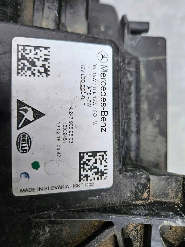 Frontscheinwerfer Mercedes-Benz W247 A2479062603 Vorderseite Headlight SCH2724751104yl