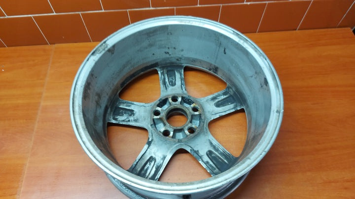 1x Alufelge 17 Zoll 7.0" 5x114.3 45ET Glanz Silber 42611 Toyota Corolla Avensis FEL7898506073jh