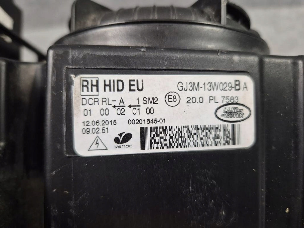 Frontscheinwerfer Land Rover Range Evoque GJ3M-13W029-BA Xenon Rechts Headlight SCH9647552826je