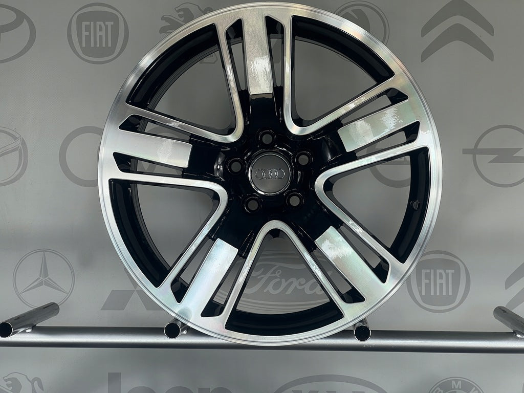 4x Alufelge 19 Zoll 8.0" 5x112 26ET Glanz Schwarz 8T0601025AJ Audi A5 Rim Wheel FEL1172174582uo