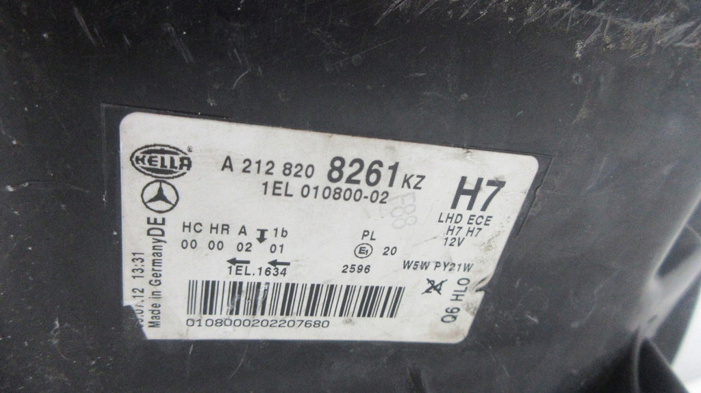 Frontscheinwerfer Mercedes-Benz W212 A2128208261 Links Scheinwerfer Headlight SCH5109305161kw