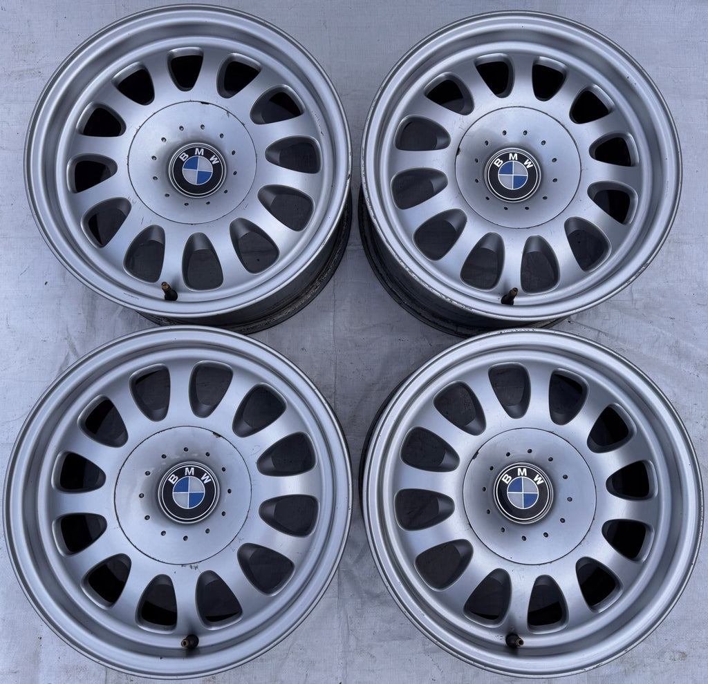 4x Alufelge 15 Zoll 7.0" 5x120 20ET Glanz Silber 1093463 BMW Rim Wheel FEL2065678797uv