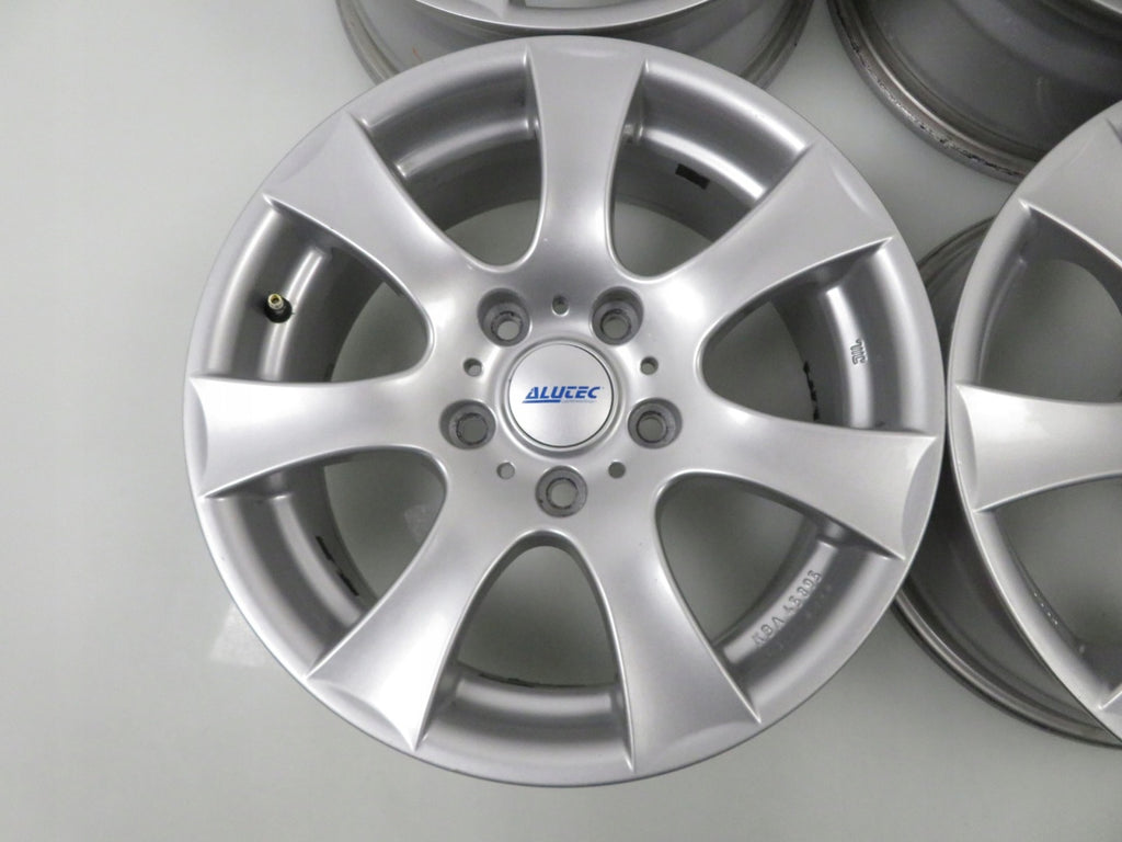 4x Alufelge 16 Zoll 7.0" 5x120 35ET Silber KBA45895 BMW 3 5 Rim Wheel FEL5944891229eu