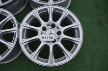 Load image into Gallery viewer, 4x Alufelge 16 Zoll 6.5" 5x112 38ET Glanz Silber A2054012400 Mercedes-Benz W205 FEL5754955709wc