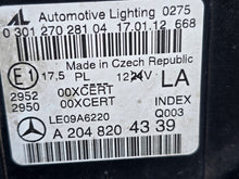 Laden Sie das Bild in den Galerie-Viewer, Frontscheinwerfer Mercedes-Benz W204 A2048204339 Links Scheinwerfer Headlight SCH6268812719gr