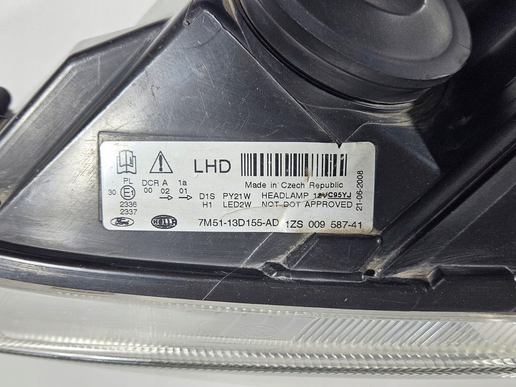 Frontscheinwerfer Ford C-Max C Max 7M51-13D155-AD Xenon Links Headlight SCH3861079284ay