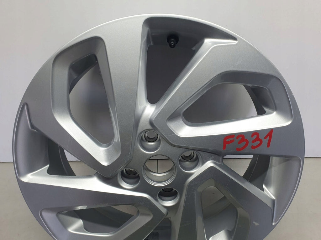 1x Alufelge 17 Zoll 5.0" 4x100 40ET Glanz Schwarz CMS1210-4 Toyota Aygo X FEL7637574212ig
