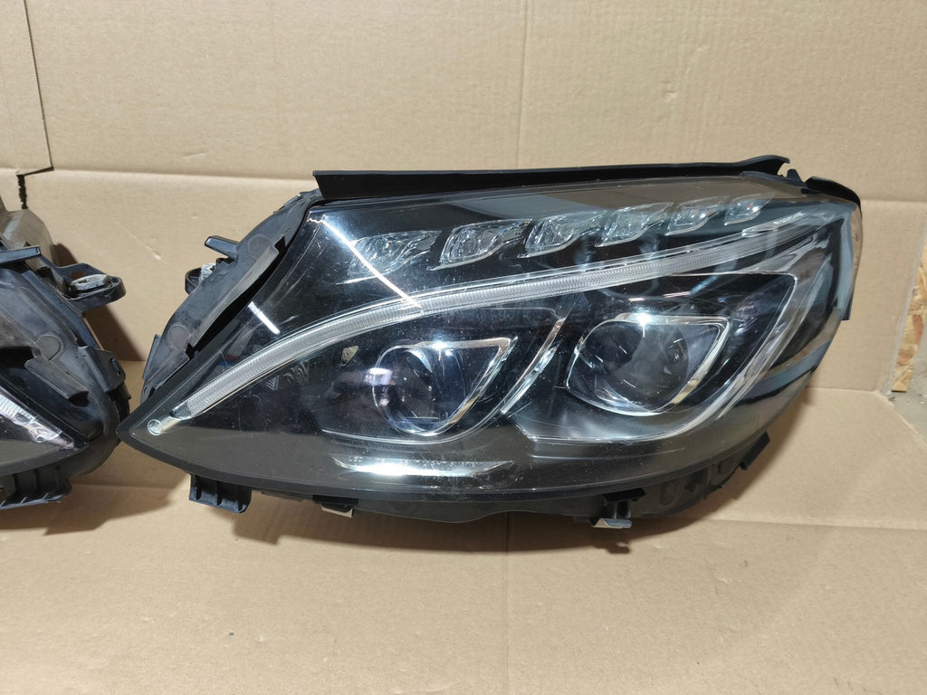 Frontscheinwerfer Mercedes-Benz W205 A2059069301 A2059069401 Full LED Ein Satz SCH1831984754ax